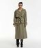 Тренч кольору хакі