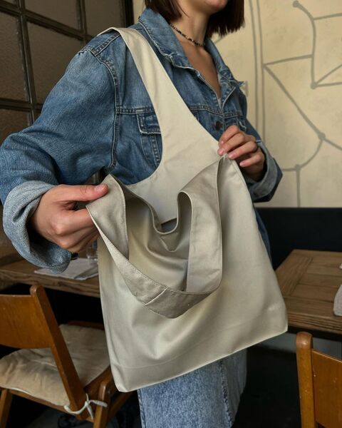 Simple bag beige