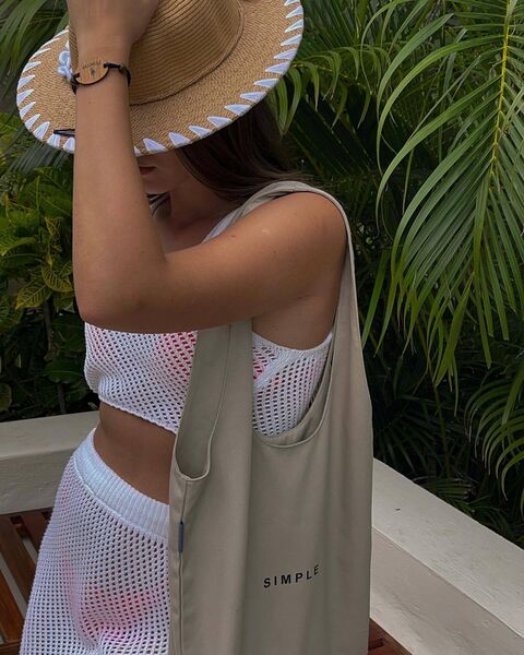 Simple bag beige