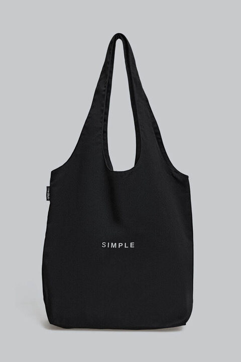 Simple bag black
