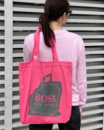 Рожевий шопер Boss