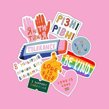 Sticker set Rizni Rivni
