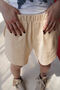 Unisex boxer shorts in  beige