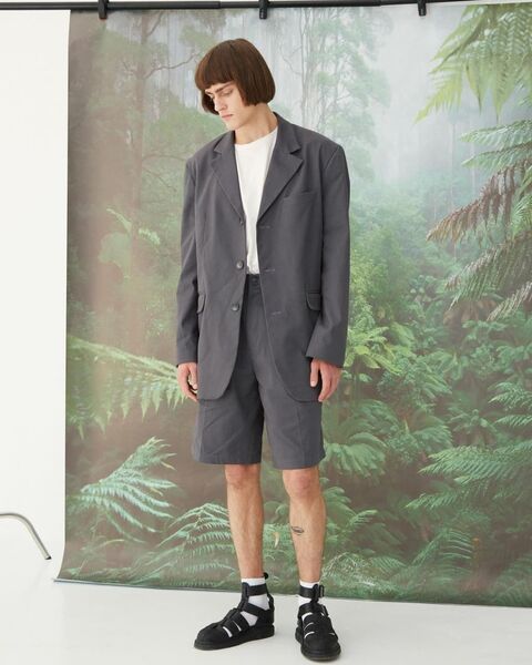 Дедовый пиджак с портупеей