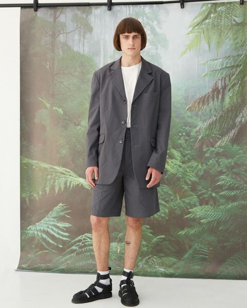 Дедовый пиджак с портупеей