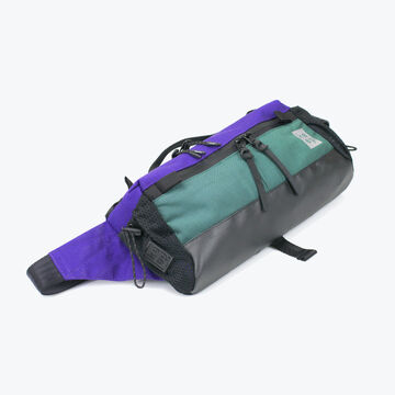 Поясна сумка Аракава mini фіолетова