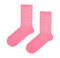 Pink socks with an elastic band