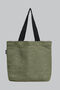 Linen bag green