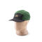Green corduroy cap