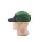 Зелена вельветова кепка