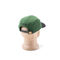 Зелена вельветова кепка