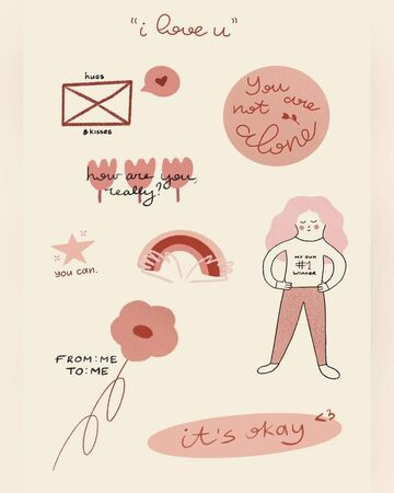 Стікерпак "I love you"