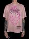 Pink t-shirt with raspberry print Hello Kitty