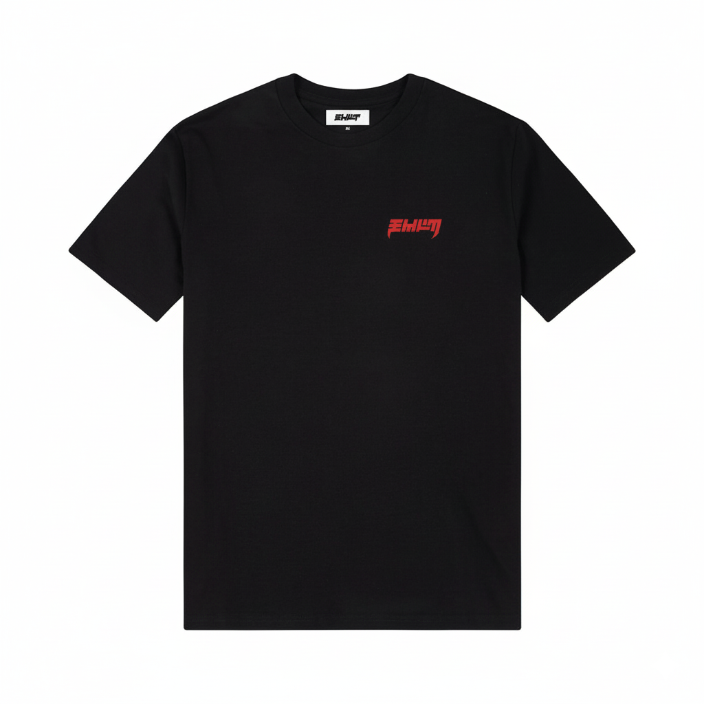 Чорна футболка Fear