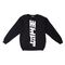 Black sweater with logo TTB EMPT