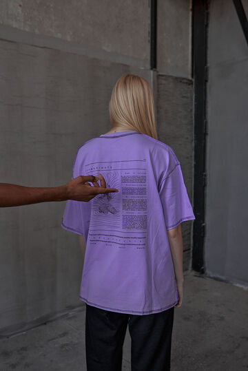 Lavender T-shirt Human Rights