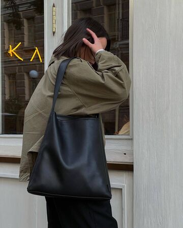 Чорний шопер Triangle Mini