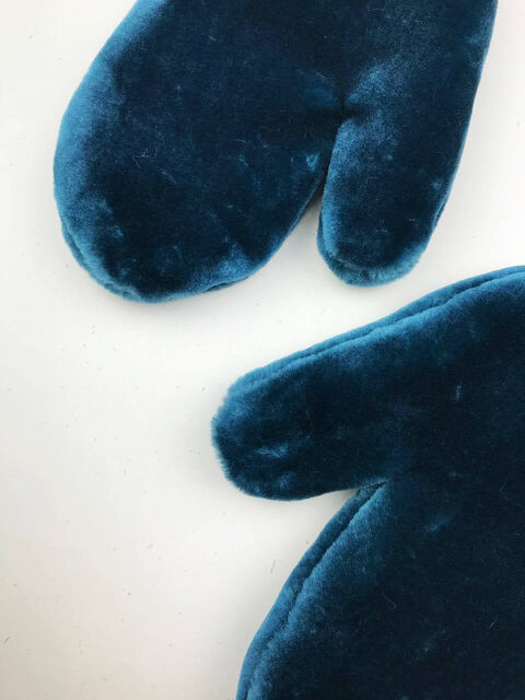 Рукавички кольору морської хвилі