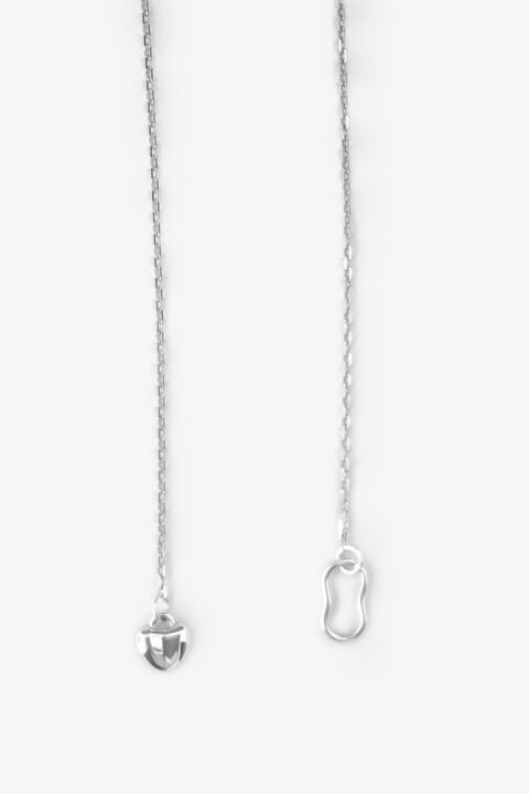 Колье-галстук с сердечком