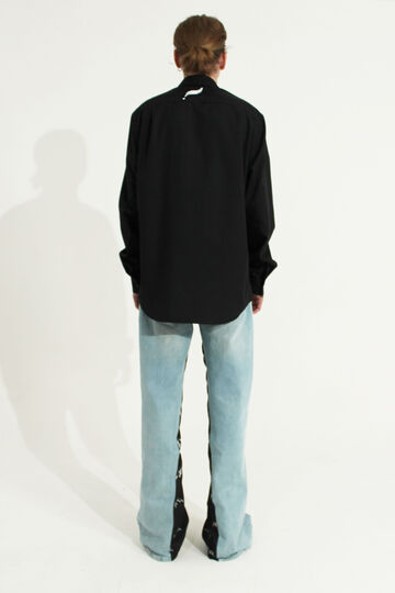 Черная рубашка Censure