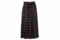 Pink checked skirt