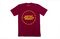 Burgundy T-shirt Support Your Local Vandals