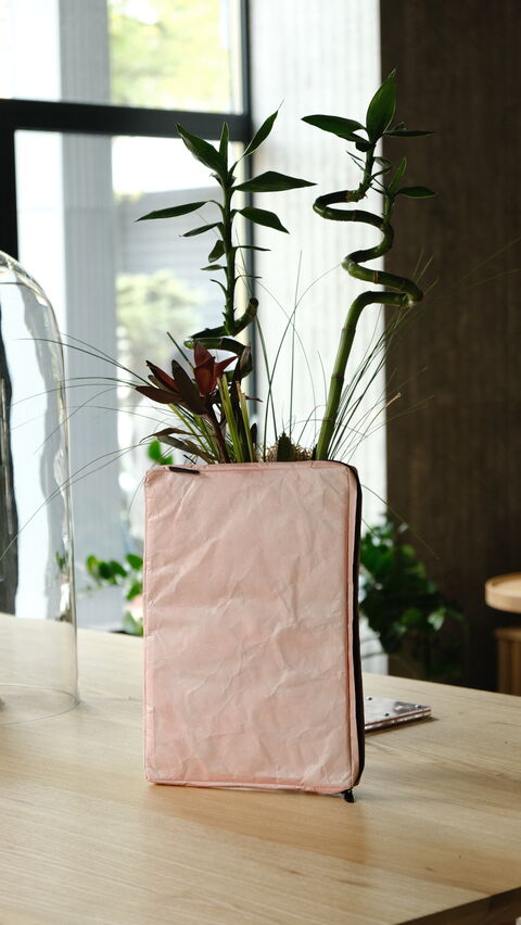 Pink laptop case