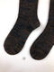 Теплі шкарпетки кольору меланж хакі