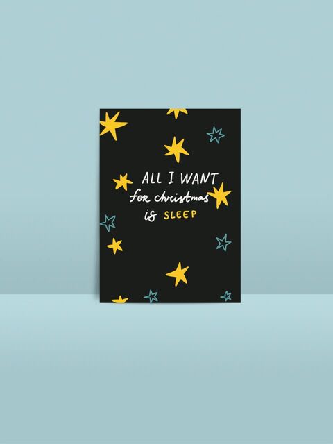 Postcard All I Want for Christmas