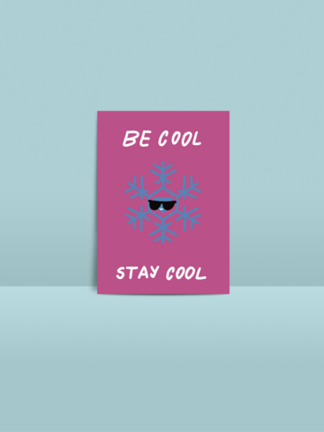 Postcard Be Cool