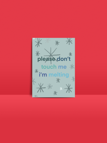 Postcard Im Melting