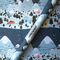 Gift wrapping paper Winter Mountains