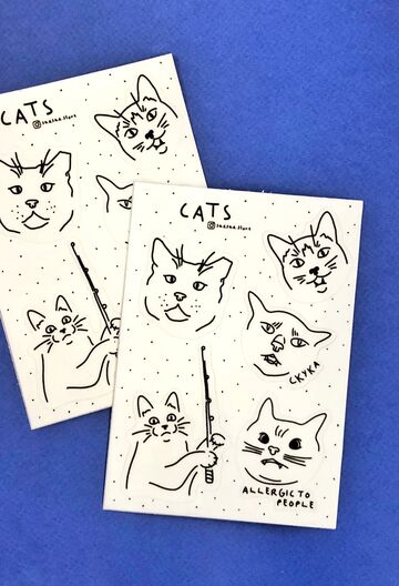 Стікерпак Allergic to people