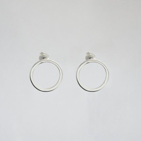Серьги Круг 20 мм