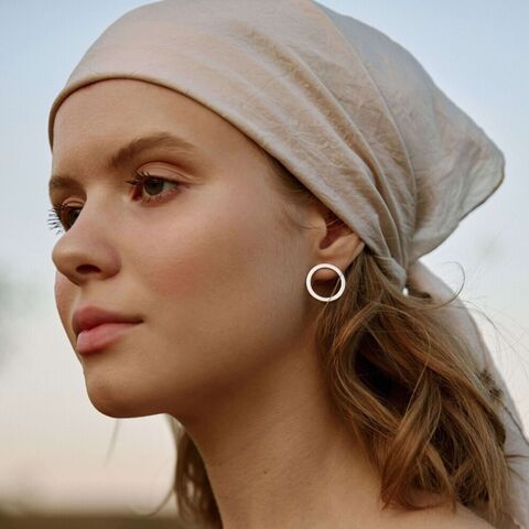 Серьги Круг 20 мм