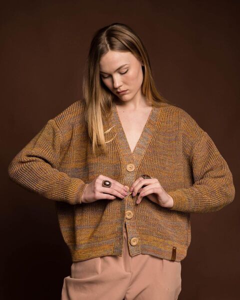 Austin amber cardigan (melange)