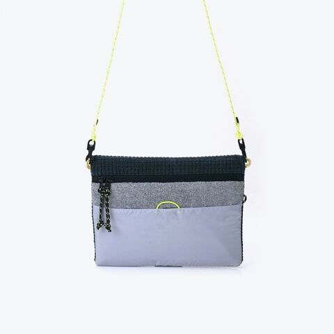 Gray fjord bag Polartec