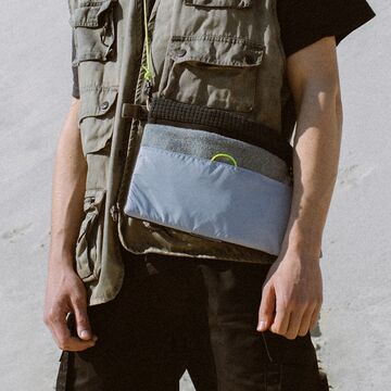 Сіра сумка фіорд Polartec