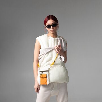 Помаранчева сумка фіорд міні