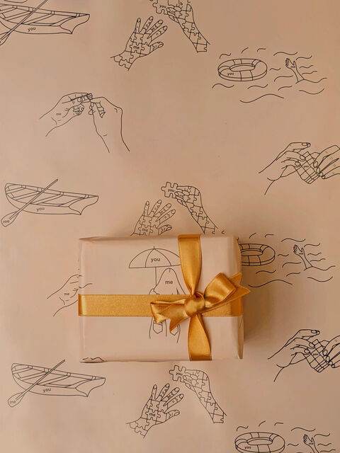 Пакувальний папір Connection