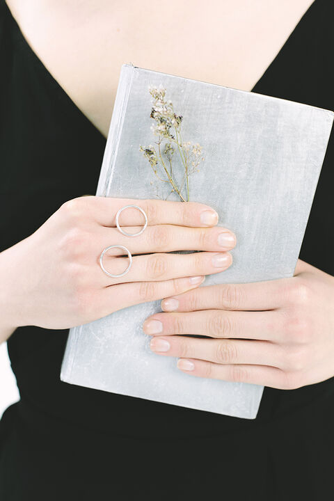 Каблучка Порожні Кола 16 мм