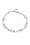 Necklace Acrylic color flowers