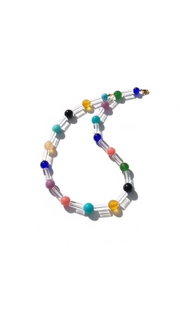 Necklace "Glass Beads"