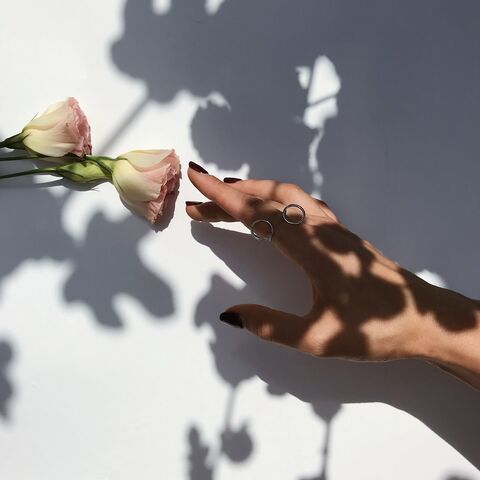 Каблучка Порожні Кола 10 мм