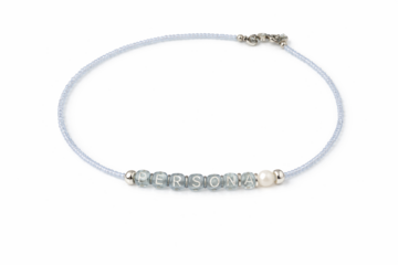 Choker Silver letters