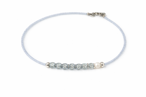 Choker Silver letters