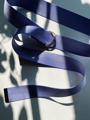 Lilac nylon belt