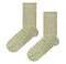 Шкарпетки кольору сірий меланж з резинкою