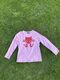 Pink longsleeve with print and two secret embroideries