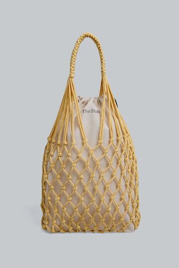 Авоська Woven Bag жовта